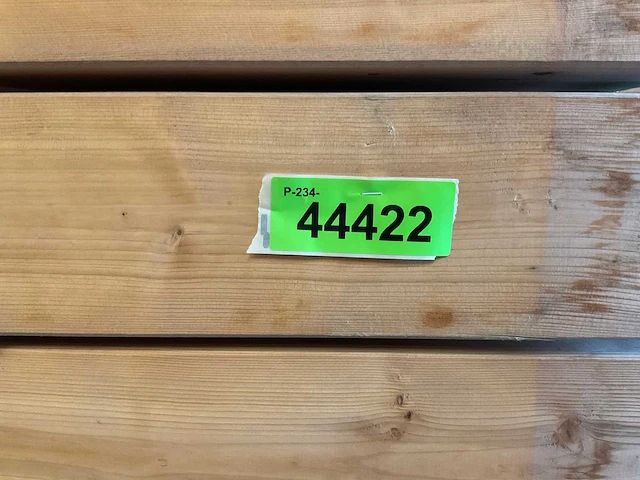 Redvision paal geschaafd verlijmd 400x12x12 cm (10x) - afbeelding 8 van  8