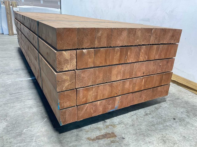 Redvision paal geschaafd verlijmd 400x12x12 cm (20x) - afbeelding 5 van  8