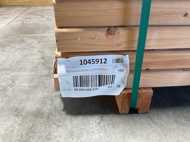 Redvision regel 500x14,5x4,5 cm (30x) - afbeelding 5 van  7