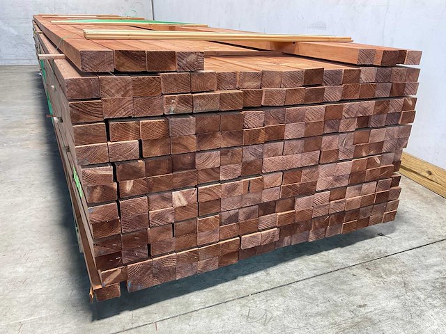Redvision regel geschaafd 500x7x4,5 cm (56x) - afbeelding 3 van  7