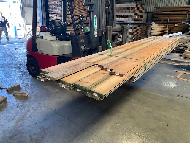 Redwood blokhutprofiel - 300-400x13,9x2,8 cm (30x) - afbeelding 1 van  5