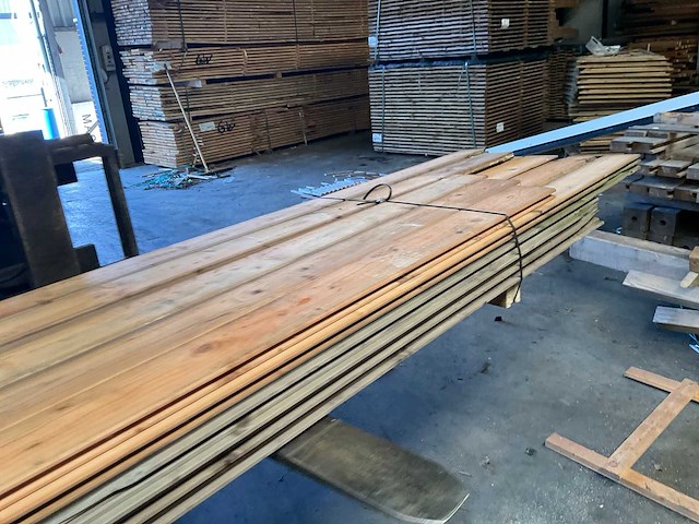 Redwood blokhutprofiel - 300-400x13,9x2,8 cm (30x) - afbeelding 2 van  5