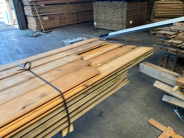 Redwood blokhutprofiel - 300-400x13,9x2,8 cm (30x) - afbeelding 3 van  5