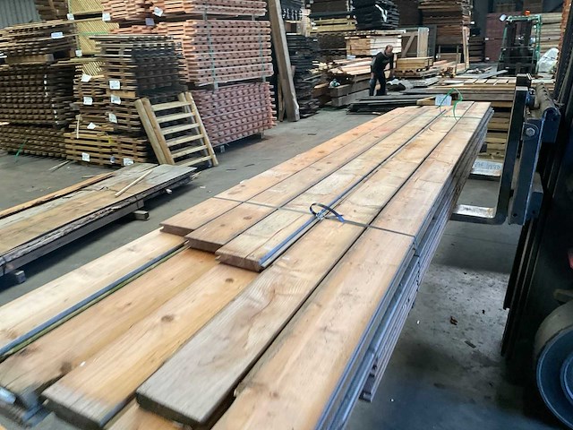 Redwood blokhutprofiel - 300-400x13,9x2,8 cm (30x) - afbeelding 4 van  5