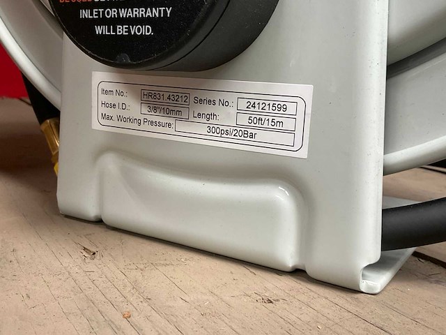 Reelworks air hose reel - afbeelding 3 van  3