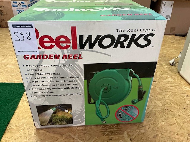 Reelworks tuinslanghaspel (3x) - afbeelding 2 van  3