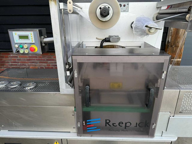 Reepack - reeflex 100 - traysealer / verpakking machine - afbeelding 6 van  11