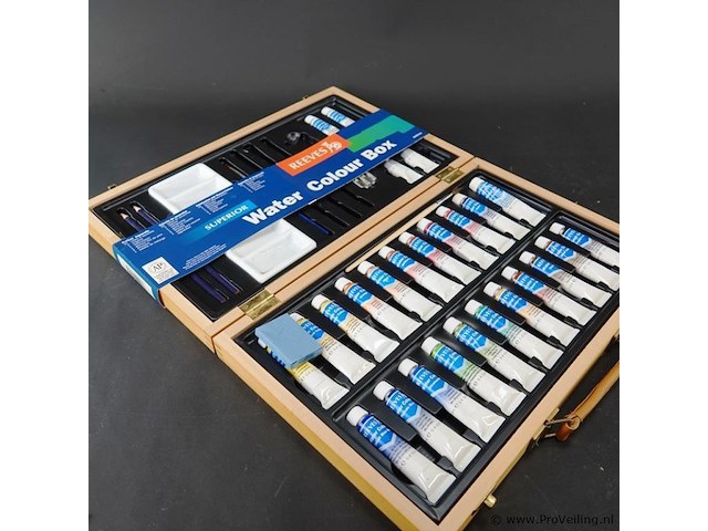Reeves superior water colour box - afbeelding 2 van  5