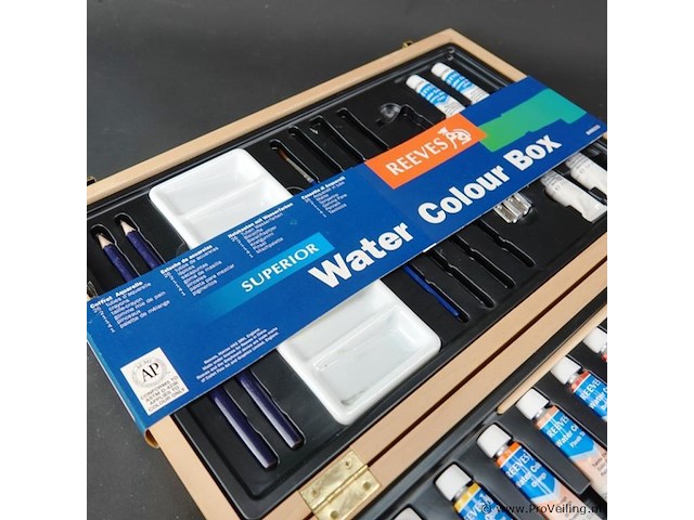Reeves superior water colour box - afbeelding 3 van  5
