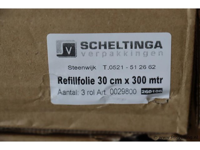 Refillfolie - 5 dozen á 3 rollen - afbeelding 2 van  3