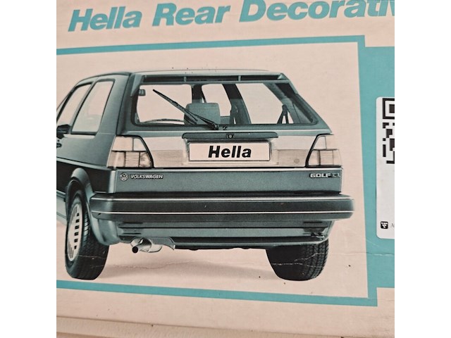 Reflector ramp voor golf ii, hella - afbeelding 2 van  2