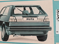 Reflector ramp voor golf ii, hella - afbeelding 2 van  2