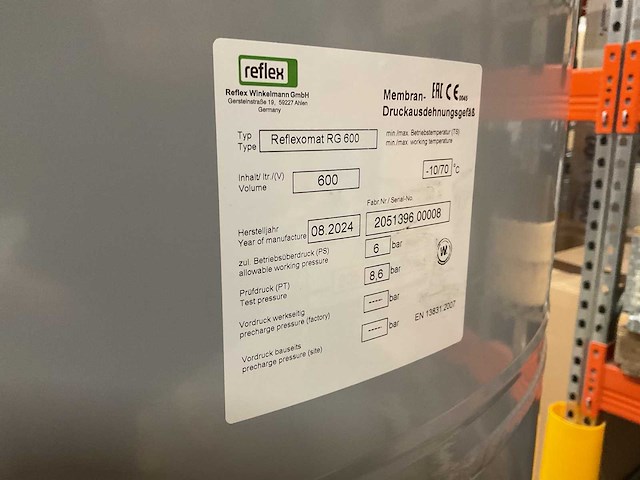 Reflex reflex rsc smart 600 230/50 expansie-automaat - afbeelding 3 van  6