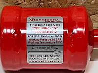 Refrigera 084s-1/2’’ filterdroger co2 1/2" ods min. 230cm³ 60bar solid core (3x) - afbeelding 2 van  4