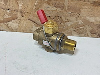 Refrigera bv21b012nfm07 service afsluiter 2-weg co2 1/2" nptf 1/2" nptm 140 bar (5x) - afbeelding 5 van  12