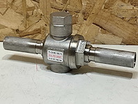 Refrigera bv21kd15x0000 kogelafsluiter 2-weg co2 rvs dn15 130 bar - afbeelding 1 van  6