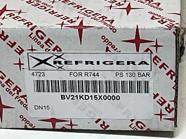 Refrigera bv21kd15x0000 kogelafsluiter 2-weg co2 rvs dn15 130 bar - afbeelding 6 van  6