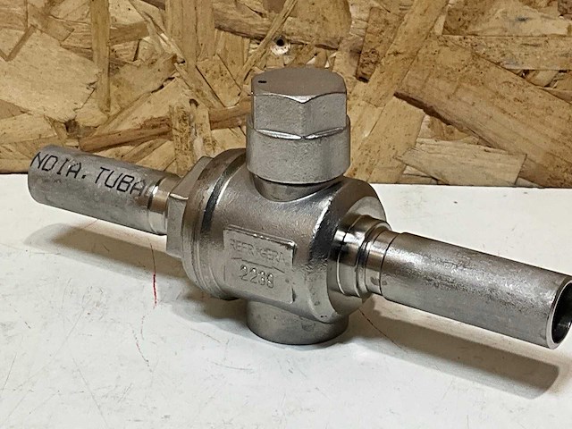 Refrigera bv21kd15x0000 kogelafsluiter 2-weg co2 rvs dn15 130 bar - afbeelding 4 van  6