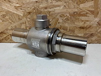 Refrigera bv21qd50x0100 kogelafsluiter 2-weg co2 rvs dn50 130 bar - afbeelding 3 van  9