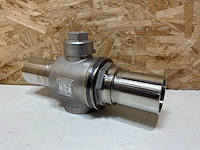 Refrigera bv21qd50x0100 kogelafsluiter 2-weg co2 rvs dn50 130 bar - afbeelding 1 van  9