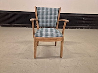 Refurbished - teakhouten - eetkamerstoelen - dining chair (5x) - afbeelding 5 van  11