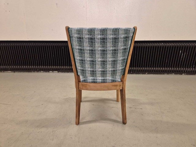 Refurbished - teakhouten - eetkamerstoelen - dining chair (5x) - afbeelding 10 van  11