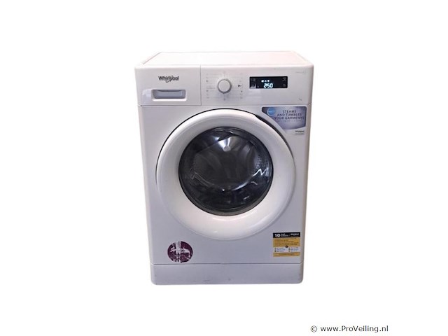 Refurbished - whirlpool fwf71483 eu wasmachine – 7 kg – 1400 tpm – betrouwbare kwaliteit - afbeelding 1 van  1