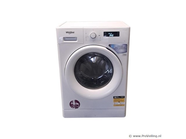 Refurbished - whirlpool fwf71483 eu wasmachine – 7 kg – 1400 tpm – betrouwbare kwaliteit - afbeelding 1 van  1