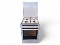 Refurbished – 4-pits gasfornuis met elektrische oven hm442210n/09 – krachtig & compleet - afbeelding 2 van  2