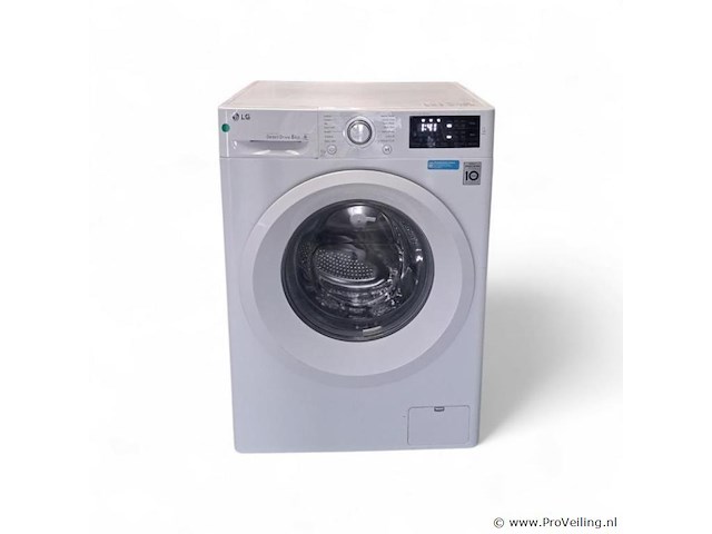 Refurbished – lg wasmachine 8 kg (803pnqeoj492) | krachtig, stil & energiezuinig - afbeelding 1 van  2