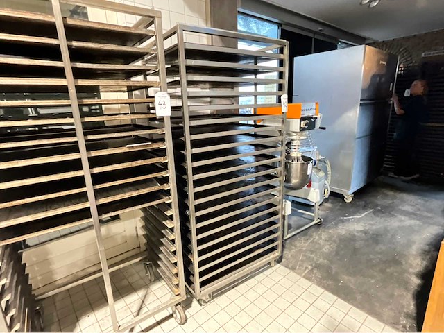 Regaal bakkerij platenwagen - afbeelding 1 van  4