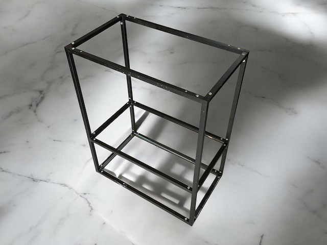 Regaal zwart mat onderkast - afbeelding 2 van  4