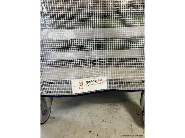 Regaalwagen - 46x62x162cm incl. (bak) platen & gastroplus afdekhoes - afbeelding 7 van  10