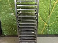 Regaalwagen - 46x62x162cm incl. (bak) platen & gastroplus afdekhoes - afbeelding 2 van  10