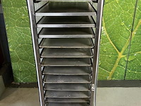 Regaalwagen - 46x62x162cm incl. (bak) platen & gastroplus afdekhoes - afbeelding 3 van  10