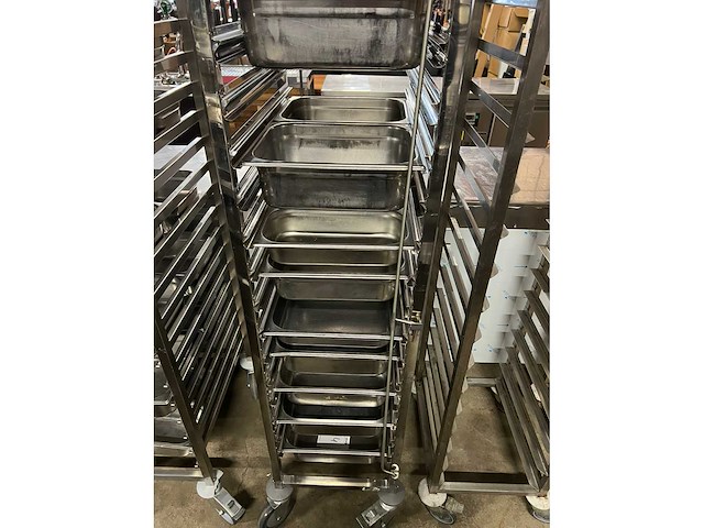 Regaalwagen - serveerwagen - afbeelding 2 van  2