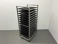 Regaalwagen met bakplaten - afbeelding 2 van  6