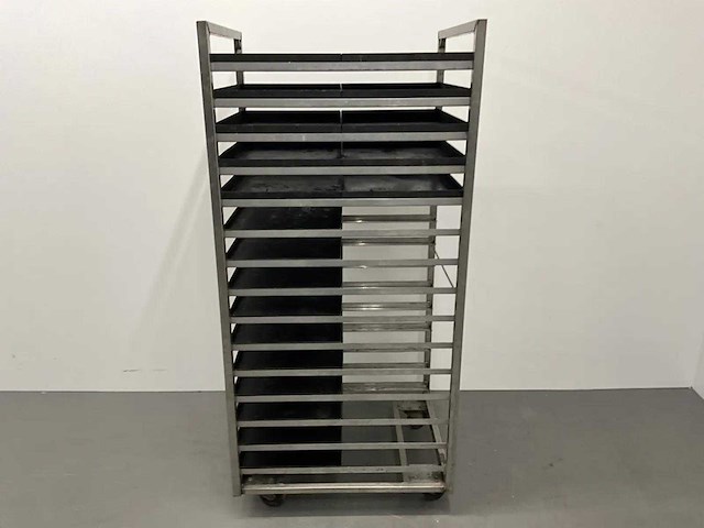 Regaalwagen met bakplaten - afbeelding 6 van  6