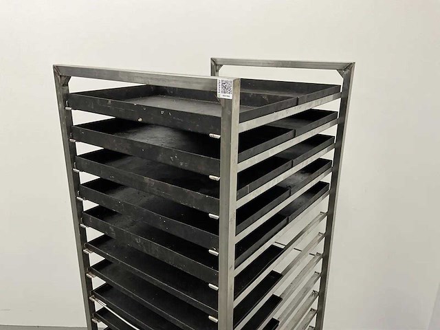 Regaalwagen met bakplaten - afbeelding 2 van  5