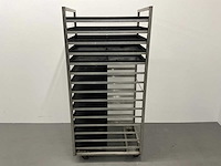 Regaalwagen met bakplaten - afbeelding 5 van  5