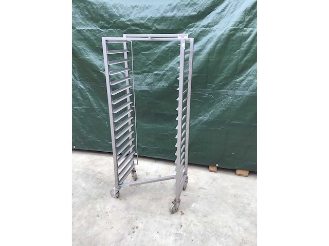 Regaalwagen / platenwagen - afbeelding 2 van  4