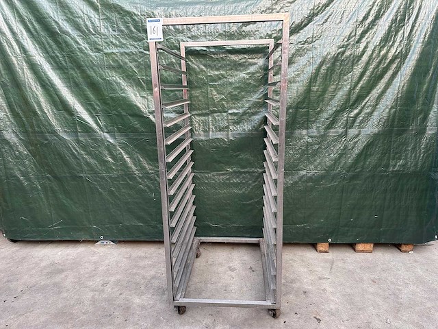 Regaalwagen / platenwagen - afbeelding 2 van  4