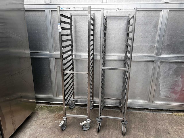 Regaalwagens (2x) - afbeelding 1 van  3