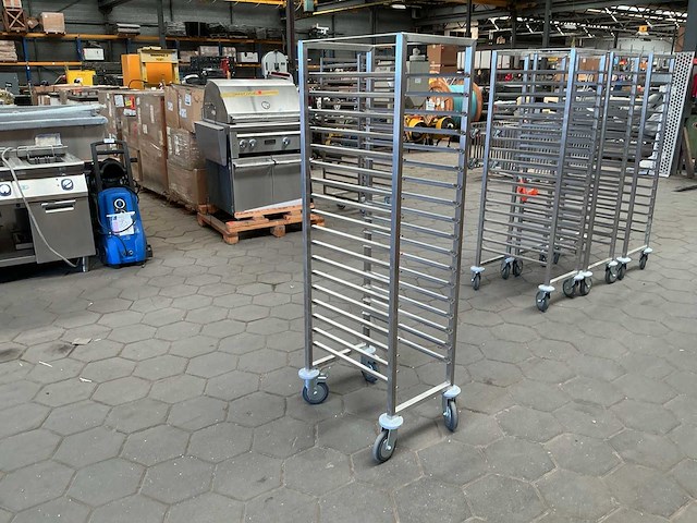 Regaalwagens (4x) - afbeelding 4 van  5