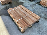 Regel hardhout 60x40x1250 mm (44x) - afbeelding 1 van  7