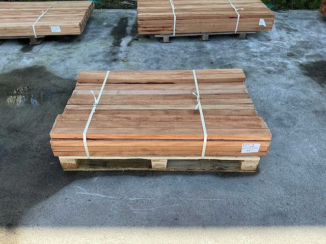 Regel hardhout 60x40x1250 mm (44x) - afbeelding 2 van  7