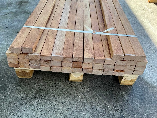 Regel hardhout 60x40x1250 mm (44x) - afbeelding 5 van  7
