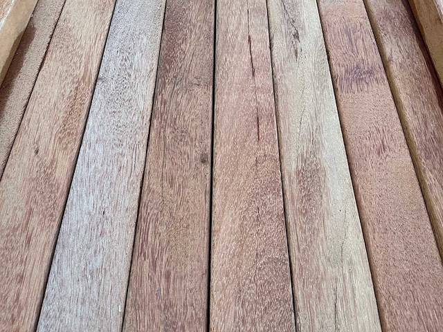 Regel hardhout 60x40x1250 mm (44x) - afbeelding 6 van  7