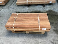 Regel hardhout 60x40x1250 mm (55x) - afbeelding 2 van  7