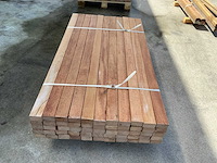 Regel hardhout 60x40x1250 mm (55x) - afbeelding 5 van  7